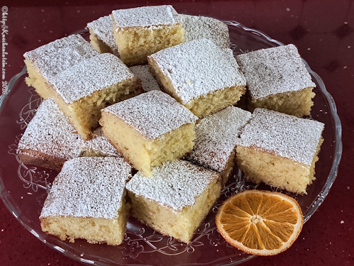 Orangenkuchen zum Tee oder Kaffee