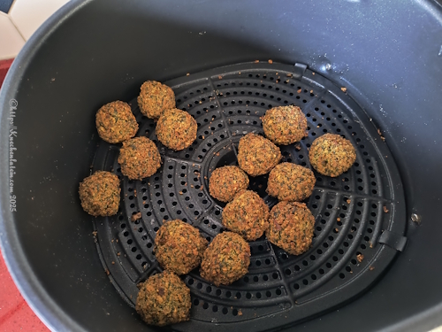 Falafel - Kichererbsenbällchen aus der Heißluftfritteuse