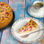 Rhabarberkuchen à la Nielsens Kaffeegarten auf Sylt