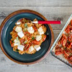 Graupenotto mit Ofen-Cherrytomaten und Blauschimmelkäse