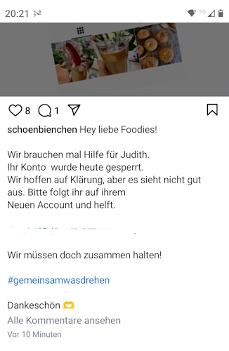 Jahresrückblick - Foodblogbilanz Account entfernt