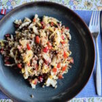 Chinakohl-Salat mit Granatapfel und Schwarzkümmel