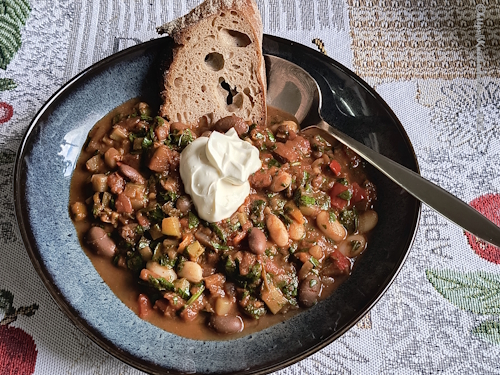 Gemüsechili - Grøntsagschili