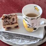 Kaffeekuchen mit Kirschen - Cherry Coffee Cake